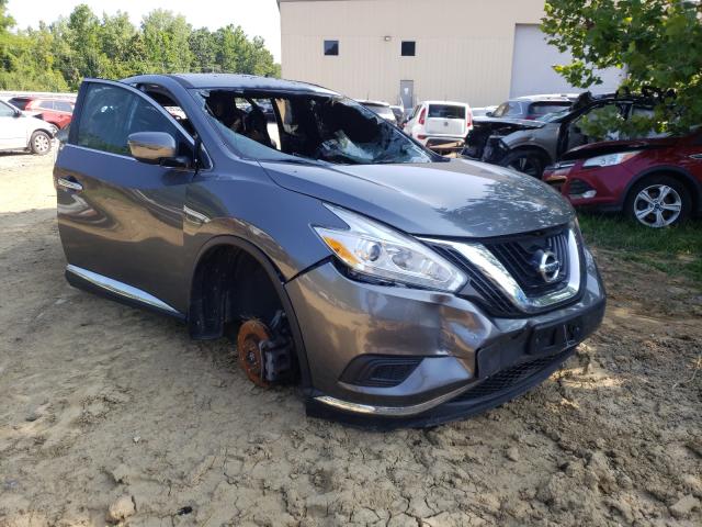 Salvage cars for sale from Copart Louisville, KY: 2016 Nissan Murano S