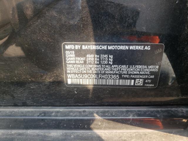 2020 BMW M340XI WBA5U9C09LFH03365