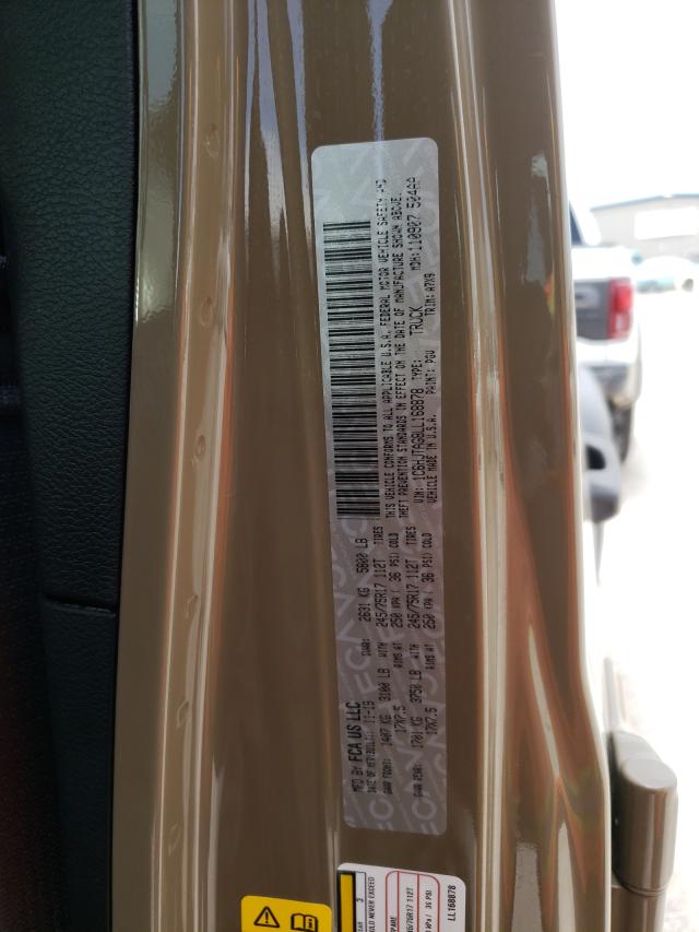 2020 JEEP GLADIATOR 1C6HJTAG8LL168878