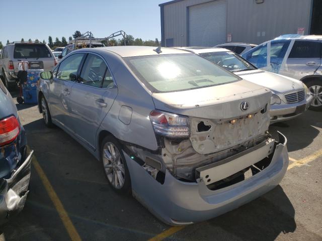 2010 LEXUS HS250H JTHBB1BA5A2013636