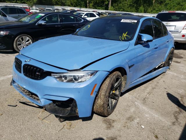 2015 BMW M3 WBS3C9C56FP804800