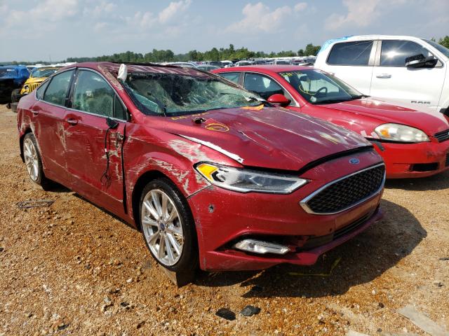Vehiculos salvage en venta de Copart Bridgeton, MO: 2017 Ford Fusion Titanium