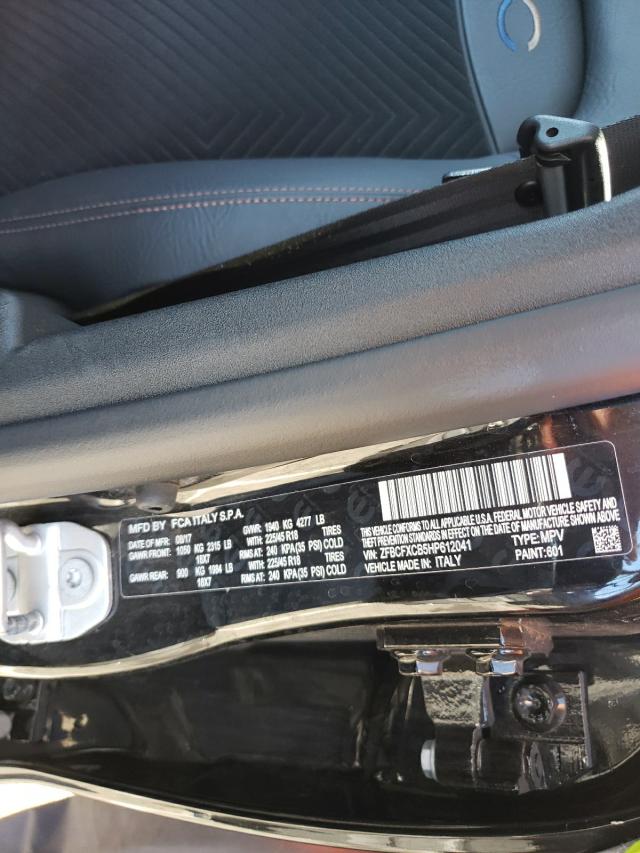 2017 FIAT 500X TREKK ZFBCFXCB5HP612041