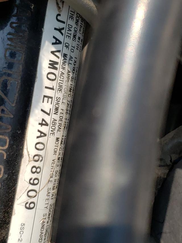 2004 YAMAHA XVS65 BASE JYAVM01E74A068909