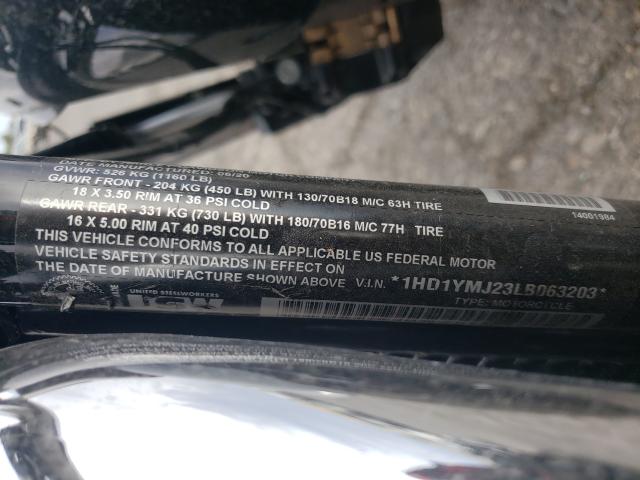 2020 HARLEY-DAVIDSON FLSB 1HD1YMJ23LB063203