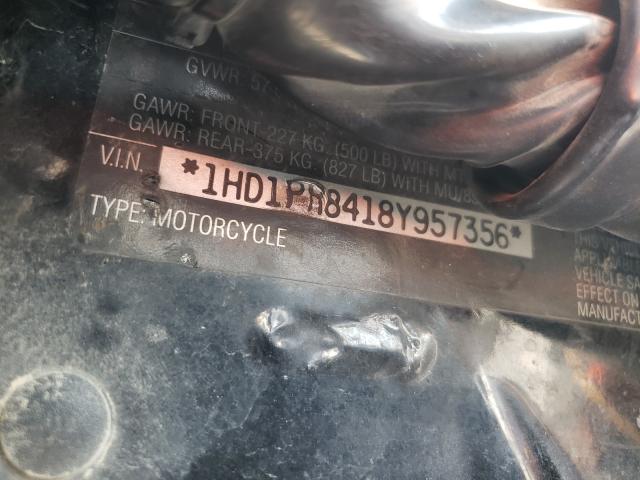 2008 HARLEY-DAVIDSON FLHTCUSE3 1HD1PR8418Y957356