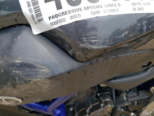 2015 YAMAHA FZ07 JYARM06EXFA004702