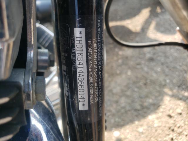 2010 HARLEY-DAVIDSON FLHX 1HD1KB414AB660141