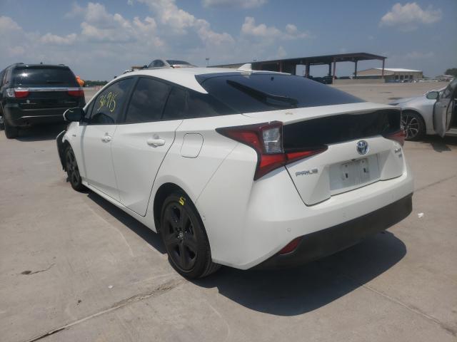 2019 TOYOTA PRIUS JTDKARFU2K3076695