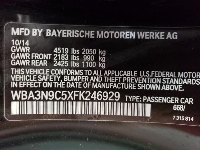 2015 BMW 428 XI WBA3N9C5XFK246929