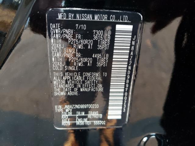 2011 INFINITI QX56 JN8AZ2ND9B9700233