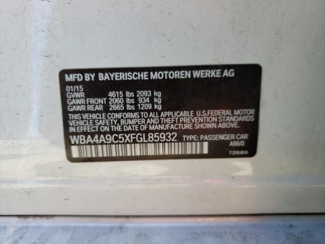 2015 BMW 428 I GRAN WBA4A9C5XFGL85932