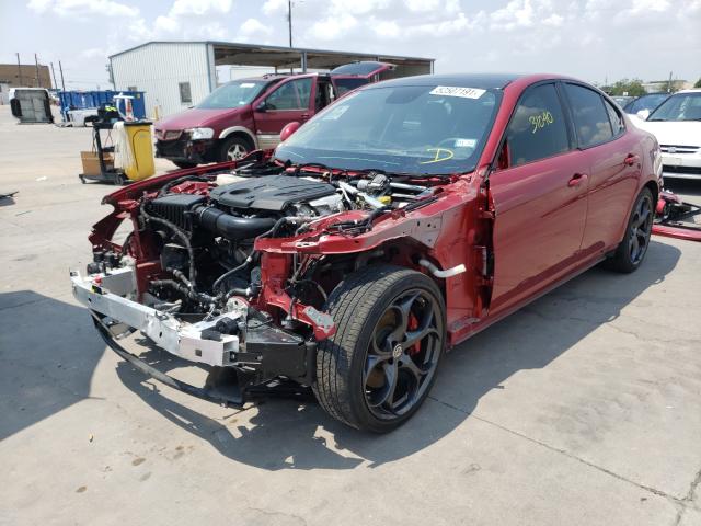 2017 ALFA ROMEO GIULIA TI ZARFAECN8H7537946