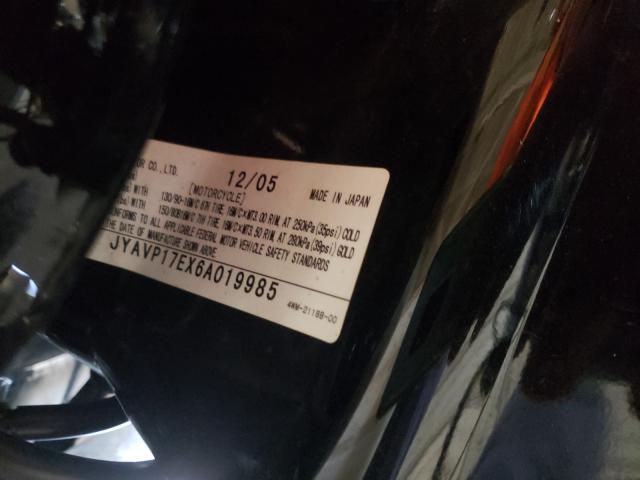 2006 YAMAHA XV1700 A JYAVP17EX6A019985