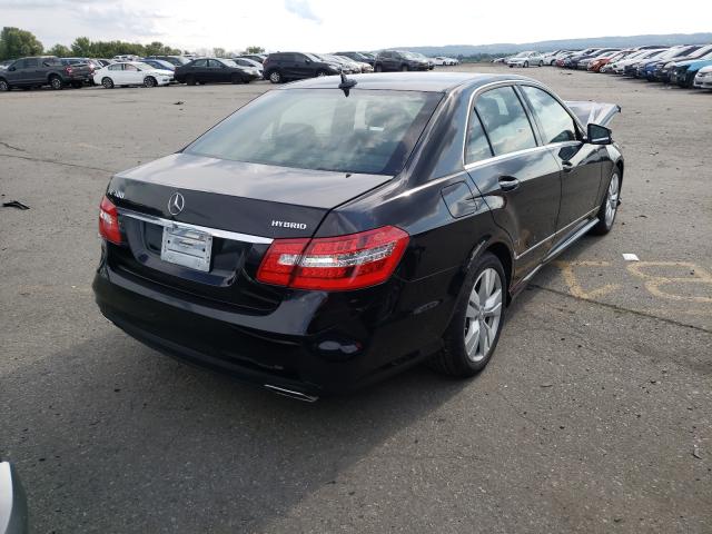 2013 MERCEDES-BENZ E 400 HYBR WDDHF9FB9DA755622