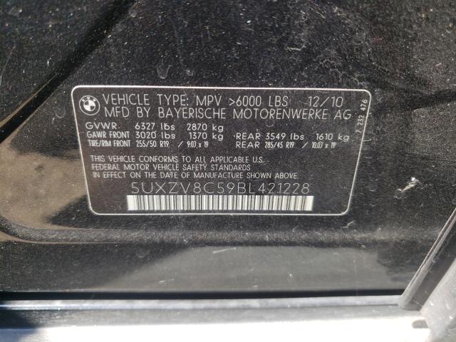 2011 BMW X5 XDRIVE5 5UXZV8C59BL421228