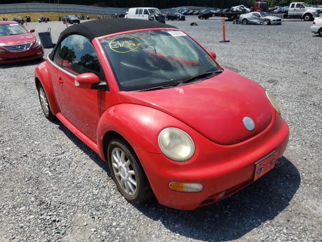 Salvage cars for sale from Copart Gastonia, NC: 2004 Volkswagen New Beetle