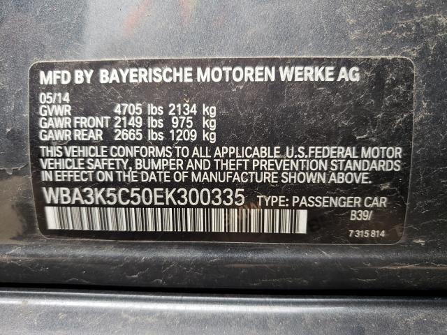 2014 BMW 328 D XDRI WBA3K5C50EK300335