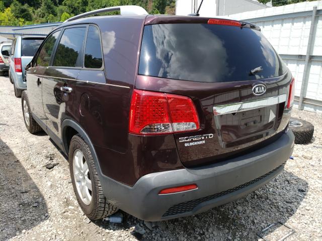  KIA SORENTO 2013 Бургунди