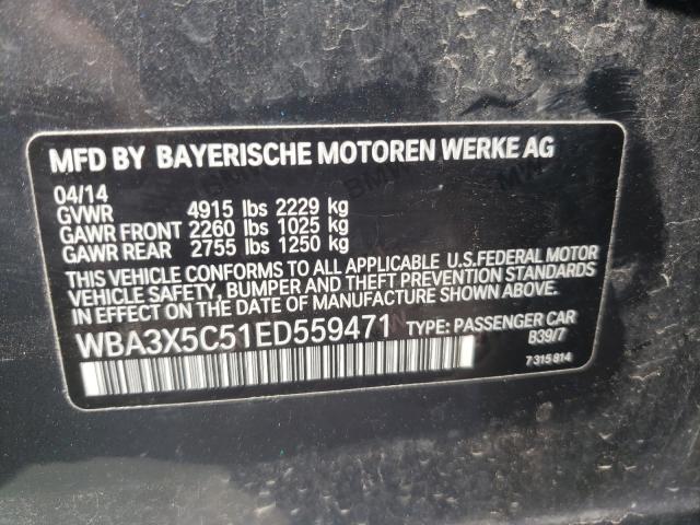 2014 BMW 328 XIGT WBA3X5C51ED559471