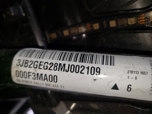 2021 CAN-AM RYKER RALL 3JB2GEG28MJ002109