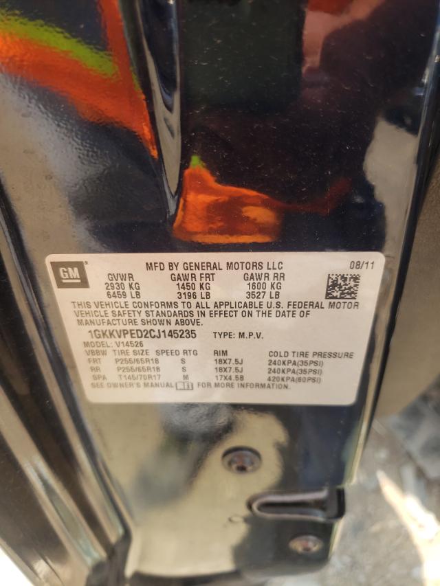 1GKKVPED2CJ145235 GMC ACADIA SLE