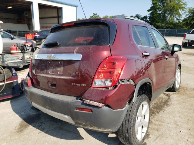 2016 CHEVROLET TRAX LTZ 3GNCJMSB9GL261244