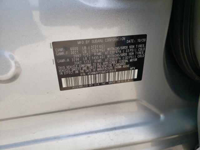 2021 SUBARU ASCENT LIM 4S4WMAPDXM3418949