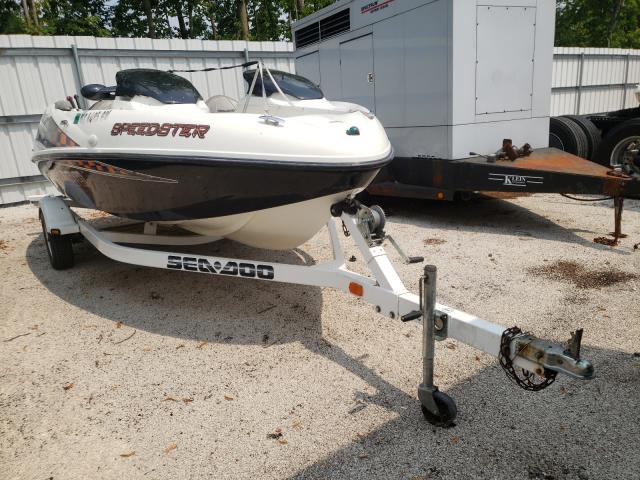 Salvage cars for sale from Copart Milwaukee, WI: 2002 Seadoo Speedster