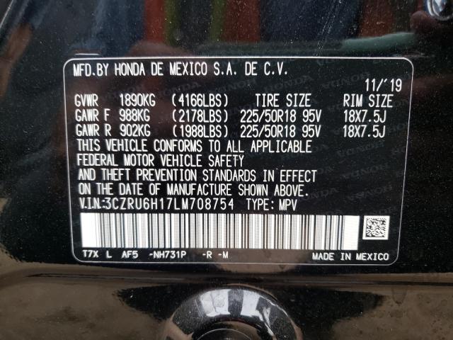 2020 HONDA HR-V SPORT 3CZRU6H17LM708754