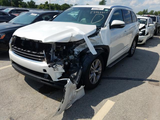 2015 TOYOTA HIGHLA XLE 5TDJKRFH5FS173874