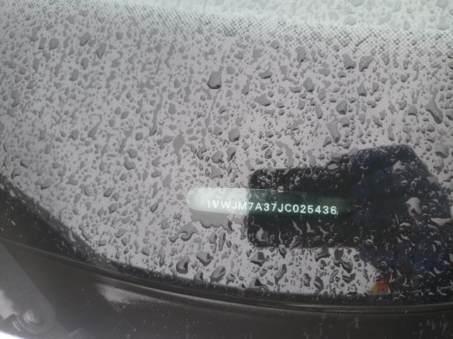 2018 VOLKSWAGEN PASSAT 1VWJM7A37JC025436