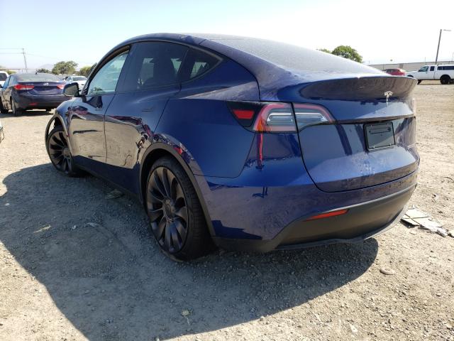 2021 TESLA MODEL Y 5YJYGDEF8MF197316