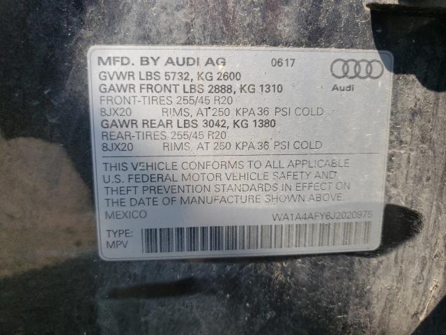2018 AUDI SQ5 PREMIU WA1A4AFY6J2020975