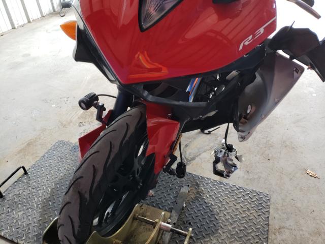 2015 YAMAHA YZFR3 MH3RH06Y0FK003265