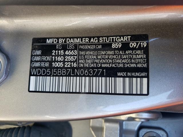 2020 MERCEDES-BENZ CLA AMG 35 WDD5J5BB7LN063771