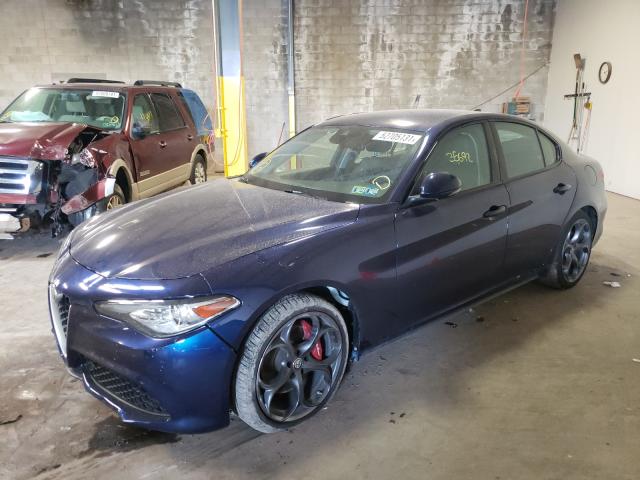 2018 ALFA ROMEO GIULIA TI ZARFAEEN4J7579727