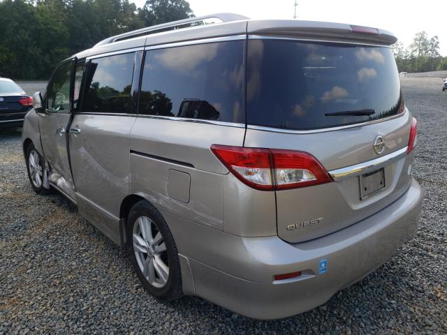 2012 NISSAN QUEST S JN8AE2KP8C9051794