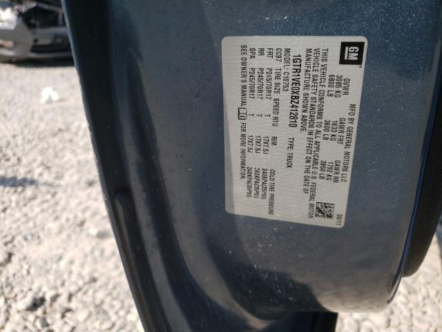 2011 GMC SIERRA SLE 1GTR1VE0XBZ412810