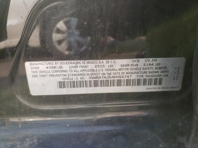 2010 VOLKSWAGEN JETTA WOLF 3VWRA7AJ5AM050747
