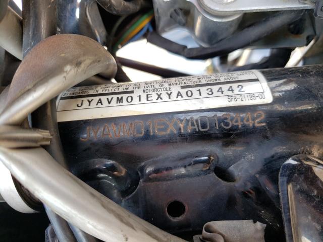 2000 YAMAHA XVS65 BASE JYAVM01EXYA013442