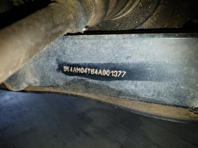 2004 YAMAHA YXR660 F 5Y4AM04Y64A001377
