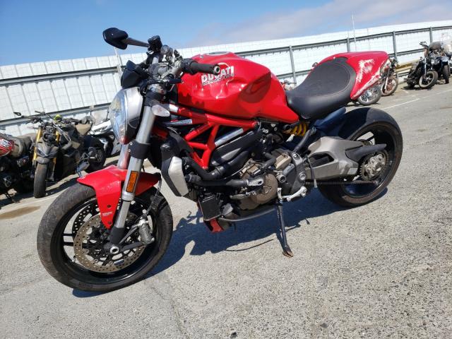 2015 DUCATI MONSTER 12 ZDM1RBSV9FB006380