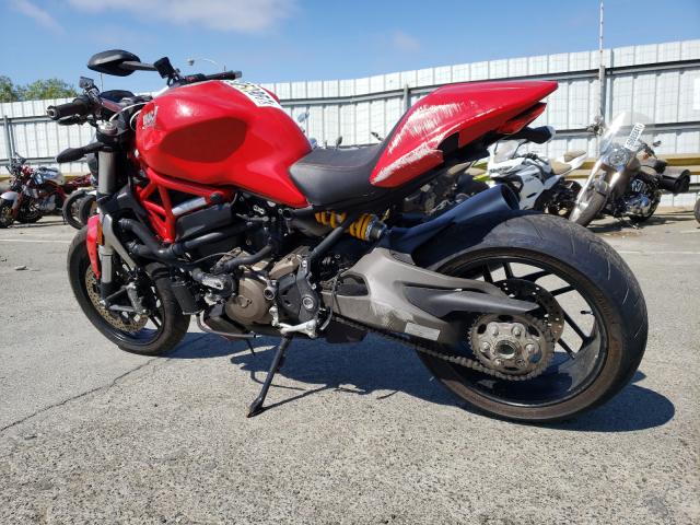 2015 DUCATI MONSTER 12 ZDM1RBSV9FB006380