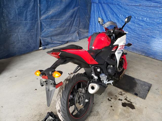 2015 YAMAHA YZFR3 MH3RH06Y0FK003265
