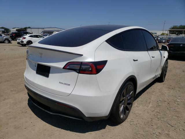 2021 TESLA MODEL Y 5YJYGDEF8MF194836