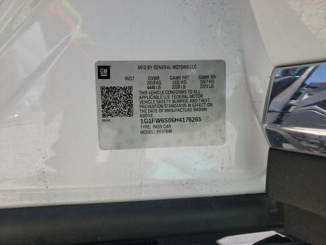 2017 CHEVROLET BOLT EV LT 1G1FW6S06H4176265