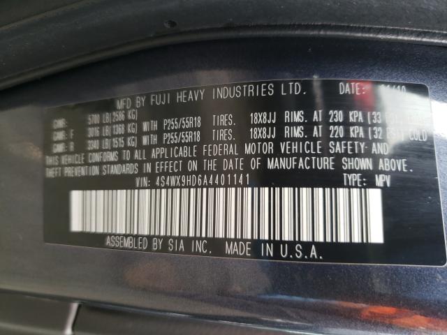 2010 SUBARU TRIBECA LI 4S4WX9HD6A4401141
