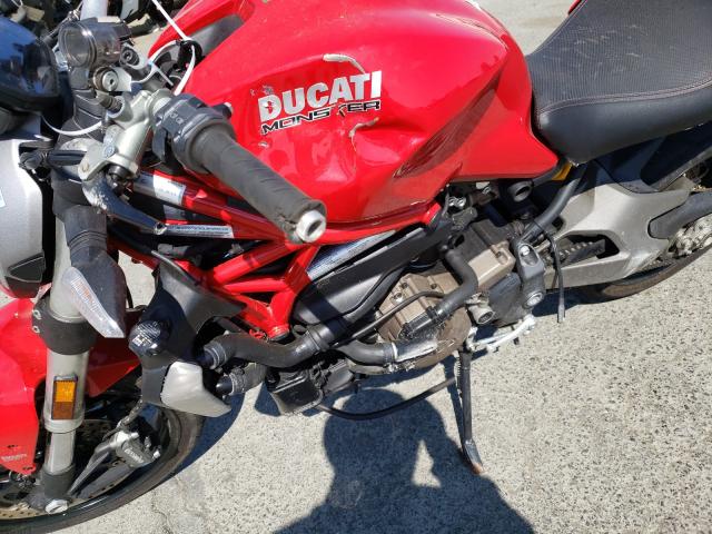 2015 DUCATI MONSTER 12 ZDM1RBSV9FB006380