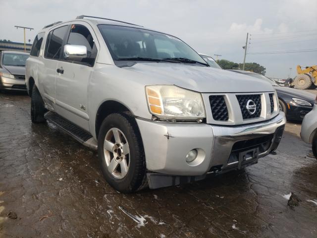 Salvage vehicles for parts for sale at auction: 2005 Nissan Armada SE